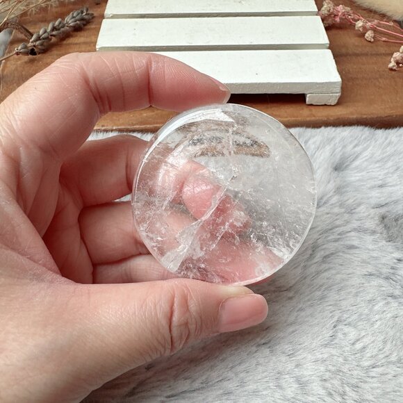 New Extra Small Clear Quartz Bowl/Dish - Picture 2 of 5